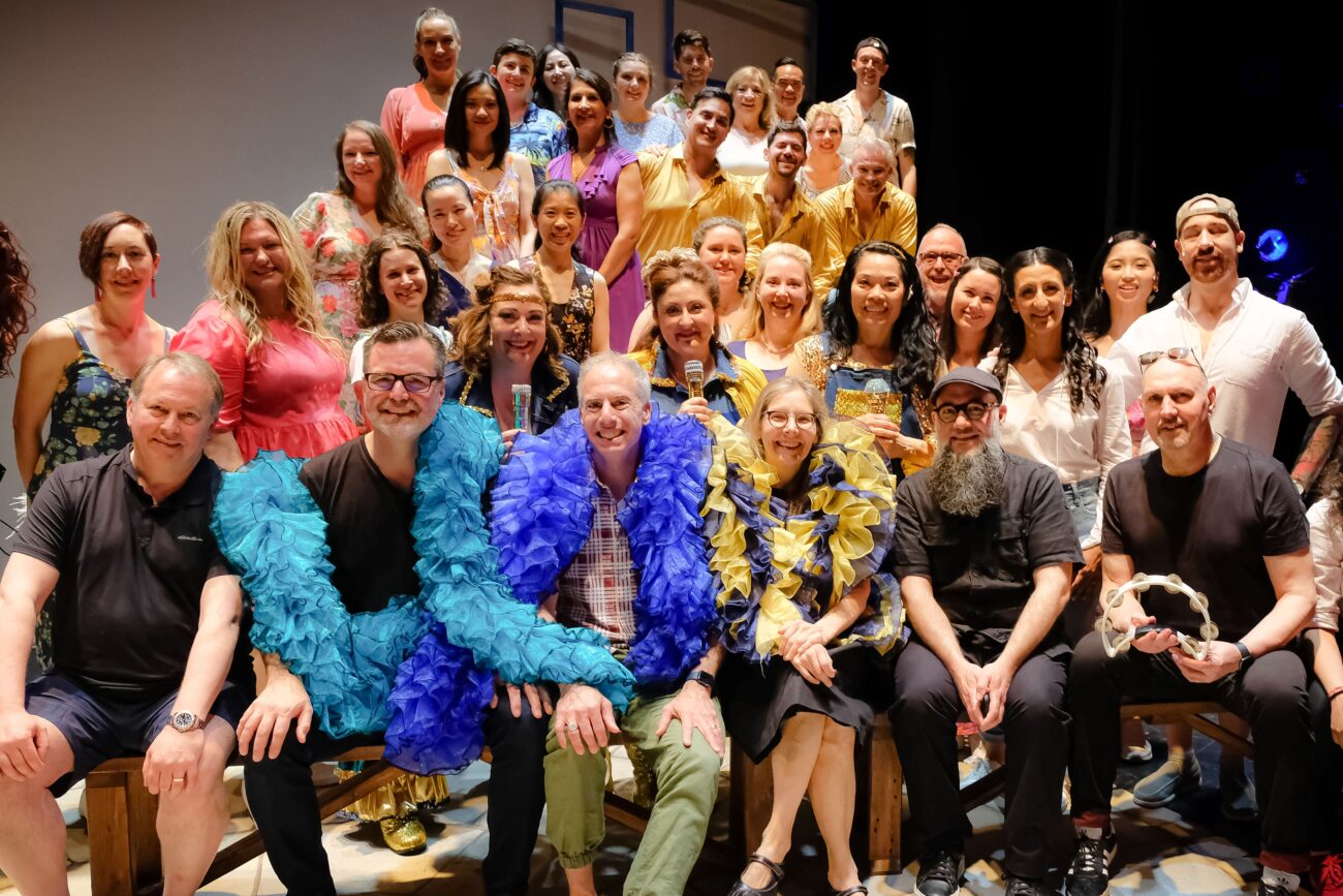 The cast, band, and creative team of The Lawyer Show 2023, MAMMA MIA!