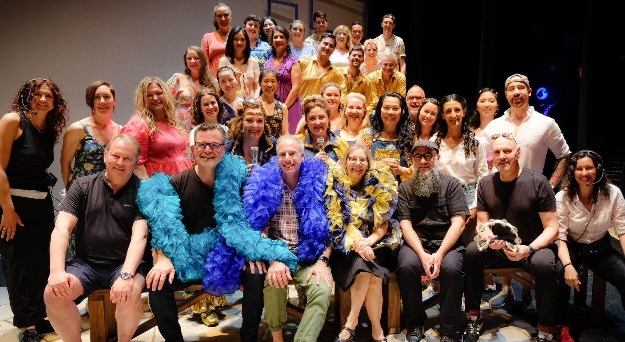 The cast, band, and creative team of The Lawyer Show 2023, MAMMA MIA!